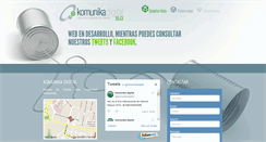 Desktop Screenshot of komunikadigital.es